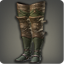 Dated Leather Leggings (Green) - Greaves, Shoes & Sandals Level 1-50 - Items