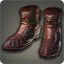 Dated Padded Leather Duckbills (Red) - Greaves, Shoes & Sandals Level 1-50 - Items