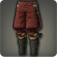 Dated Velveteen Sarouel (Red) - Pants, Legs Level 1-50 - Items