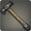 Dated Wrapped Iron Raising Hammer - Armorer crafting tools - Items