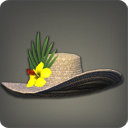 Gold Roselle Capeline - Helms, Hats and Masks Level 1-50 - Items