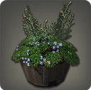 Low Barrel Planter - Furnishings - Items