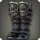 Titanium Gold Leg Wraps of Fending - Greaves, Shoes & Sandals Level 91-100 - Items