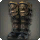 Titanium Gold Leg Wraps of Maiming - Greaves, Shoes & Sandals Level 91-100 - Items