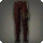 Scarlet Moko Chausses of the Black Griffin - Pants, Legs Level 81-90 - Items