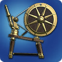 Camphorwood Spinning Wheel - Weaver crafting tools - Items