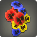 Rainbow Viola Corsage - Helms, Hats and Masks Level 1-50 - Items