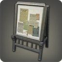 Standing Signboard - Furnishings - Items