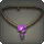 Purple Sweet Pea Necklace - Necklaces Level 1-50 - Items