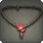 Red Sweet Pea Necklace - Necklaces Level 1-50 - Items