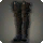 Smilodonskin Open-toed Boots of Striking - Greaves, Shoes & Sandals Level 61-70 - Items