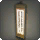 Hingan Wall Scroll - New Items in Patch 4.1 - Items