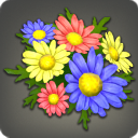 Rainbow Daisy Corsage - Helms, Hats and Masks Level 1-50 - Items