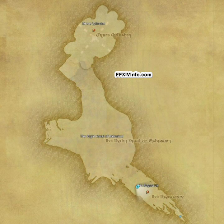 Map of The Binding Coil of Bahamut Turn 5 in FFXIV: A Realm Reborn