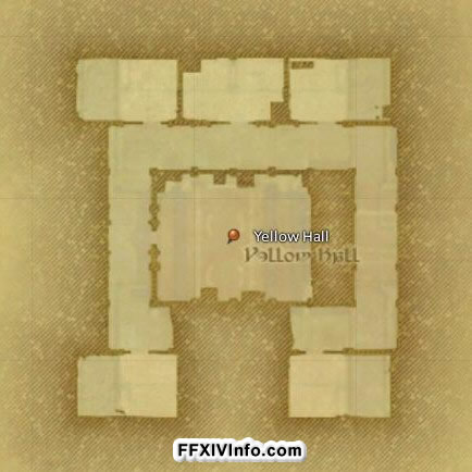 Map of The Haukke Manor (Hard) in FFXIV: A Realm Reborn