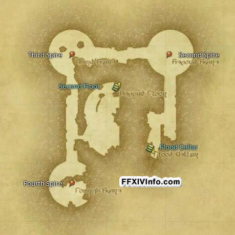 Map of The Pharos Sirius in FFXIV: A Realm Reborn