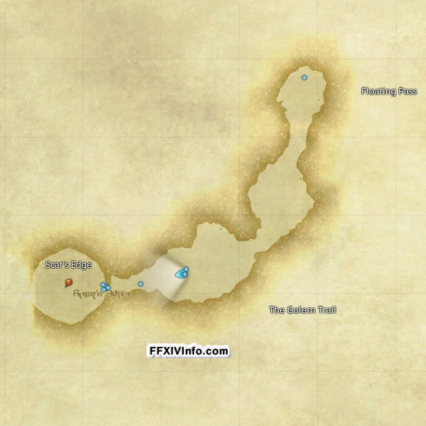 Map of The Second Coil of Bahamut Turn 1 in FFXIV: A Realm Reborn