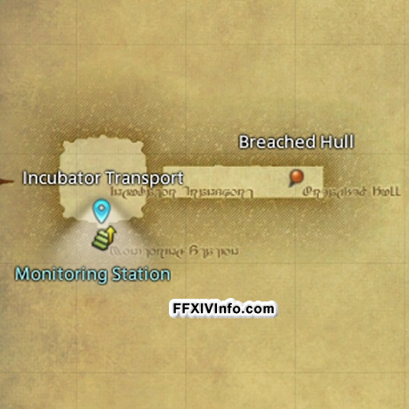 Map of The Second Coil of Bahamut Turn 2 in FFXIV: A Realm Reborn