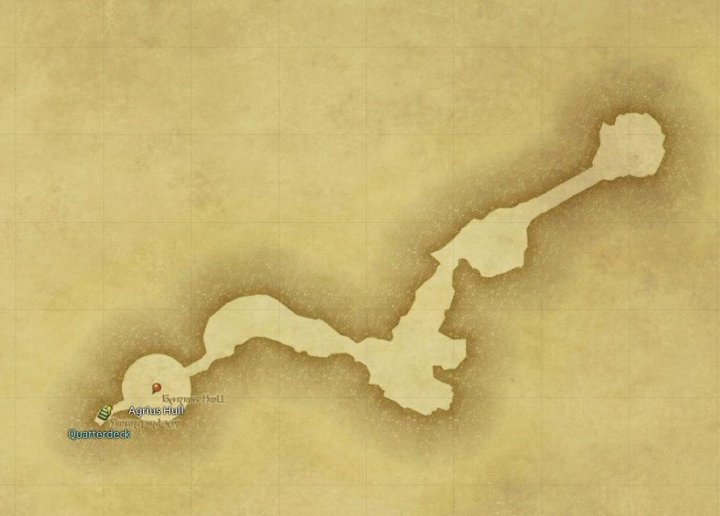 Map of The The Keeper of the Lake in FFXIV: A Realm Reborn