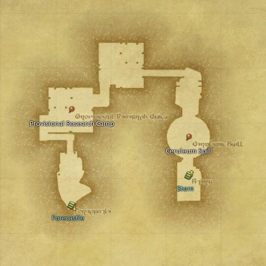 Map of The The Keeper of the Lake in FFXIV: A Realm Reborn