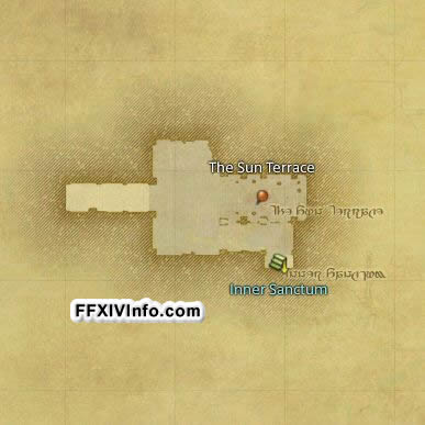 Map of The The Sunken Temple of Qarn in FFXIV: A Realm Reborn