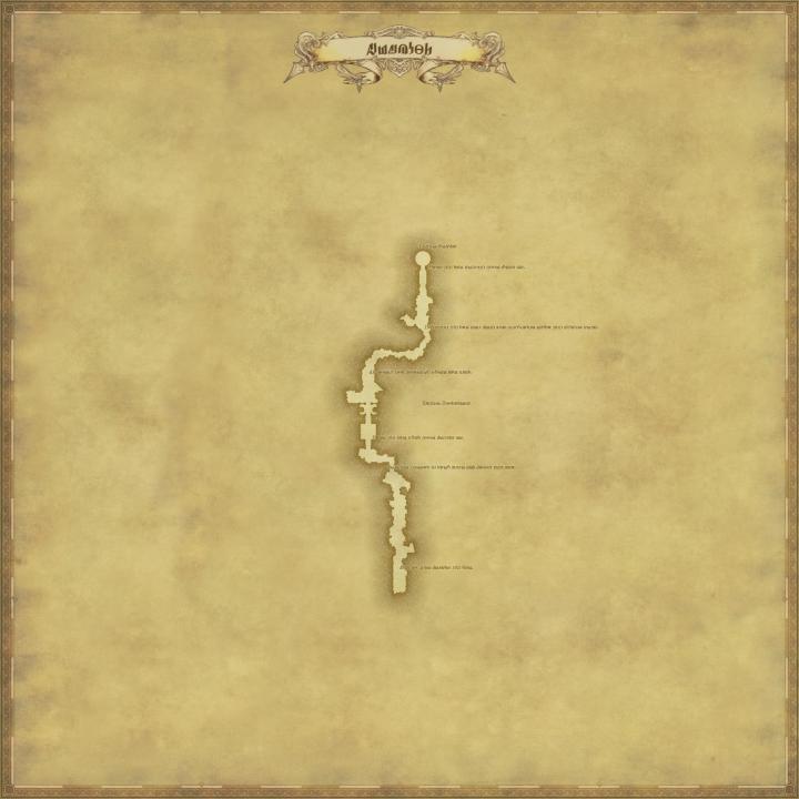 Map of The Amaurot in FFXIV: Shadowbringers