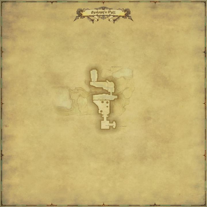 Map of The Baelsar's Wall in FFXIV: Heavensward