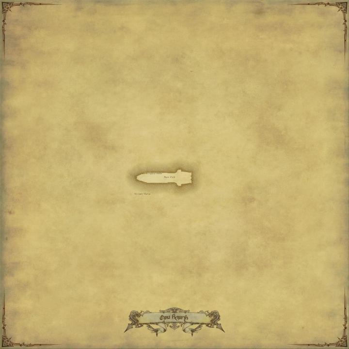 Map of The Dun Scaith in FFXIV: Heavensward