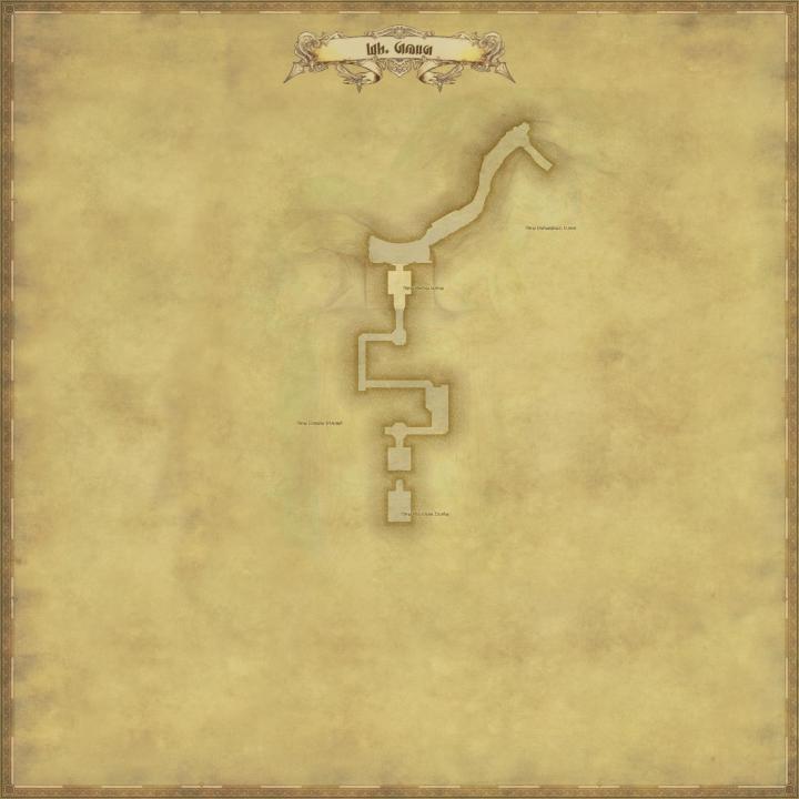 Map of The Mt. Gulg in FFXIV: Shadowbringers