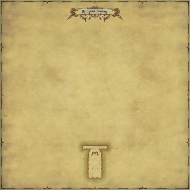 Map of The Crystal Tower: Syrcus Tower in FFXIV: A Realm Reborn