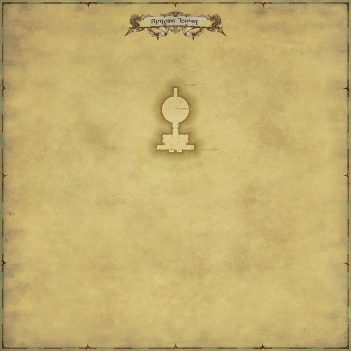 Map of The Crystal Tower: Syrcus Tower in FFXIV: A Realm Reborn