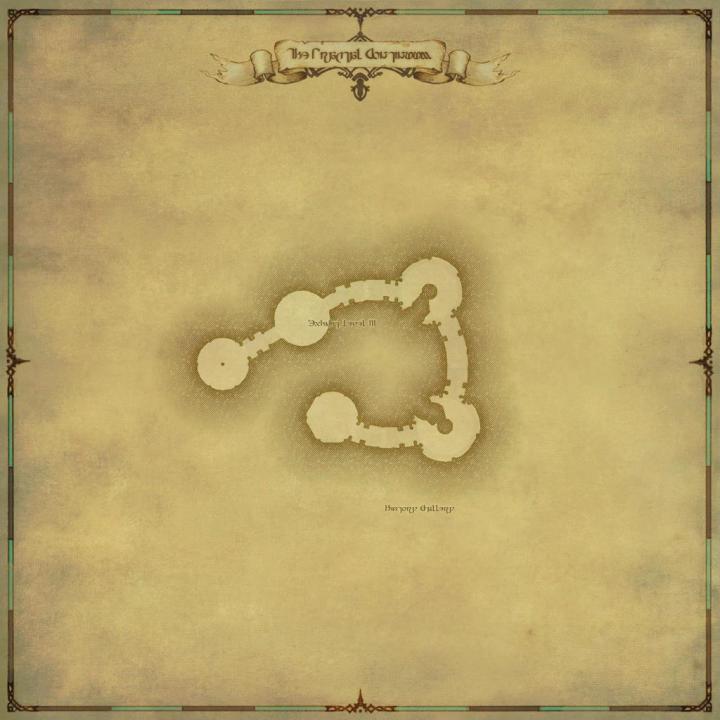Map of The The Fractal Continuum in FFXIV: Heavensward