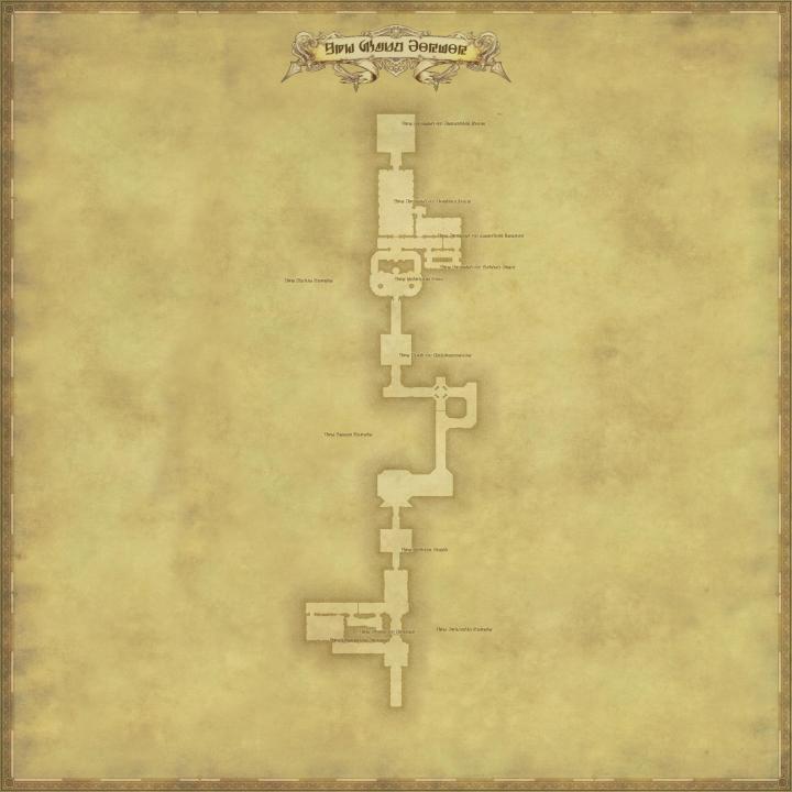 Map of The The Grand Cosmos in FFXIV: Shadowbringers