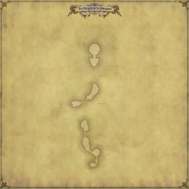 Map of The The Swallow's Compass in FFXIV: Stormblood