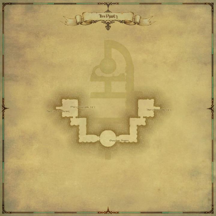 Map of The The Vault in FFXIV: Heavensward