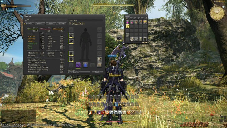 FFXIV: A Realm Reborn User Interface