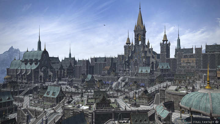 FFXIV Endwalker Expansion - The Ishgard Housing District