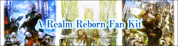 FFXIV News - FINAL FANTASY XIV: A Realm Reborn Fan Kit #4 - Day 4 Released!
