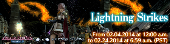 FFXIV News -  Lightning on the Horizon!