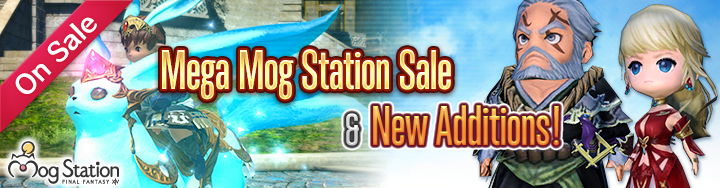 FFXIV News - Lodestone: Mega Mog Station Sale Reminder
