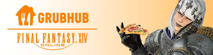 FFXIV News - Lodestone: Order Using Grubhub and Get the Eat Pizza Emote