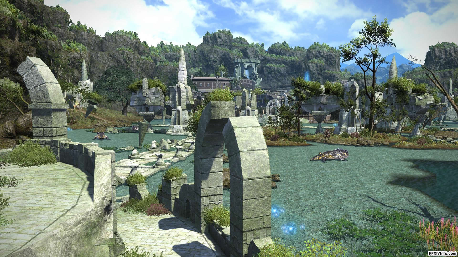 Upper La Noscea - Maps | FFXIV: A Realm Reborn Info (FF14)